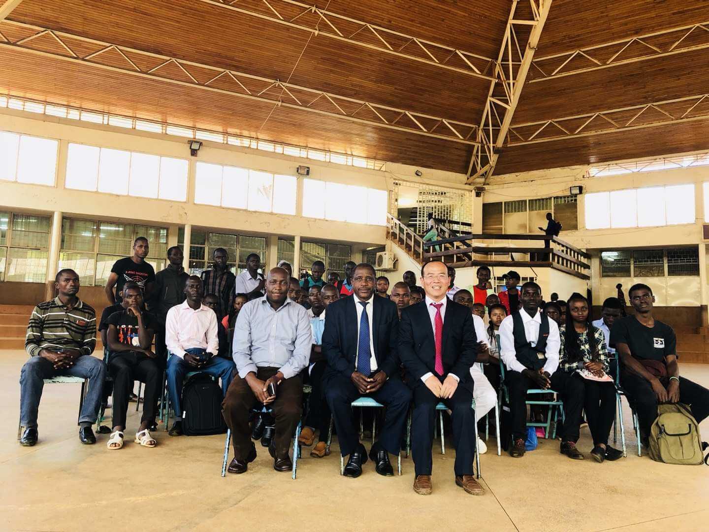 Group photo of the promotion at School of Education